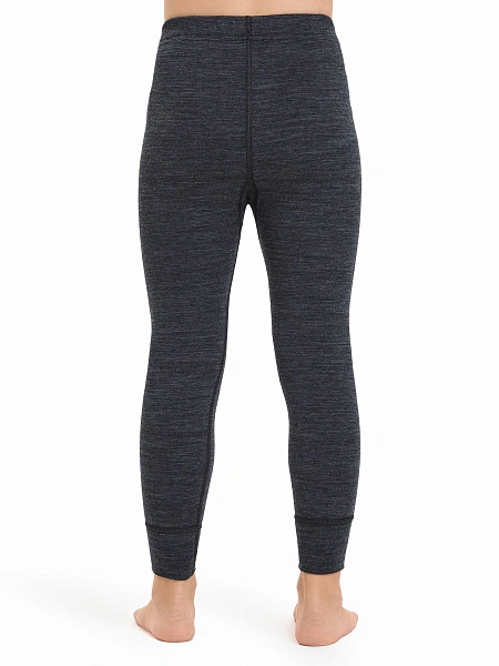 Термолеггинсы детские для девочек серии ACTIVE KIDS, двухслойное термобелье, цвет антрацит, фото 3