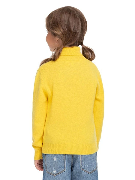 Свитер Cashmere детский с высоким воротом, фото 4