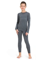 SOFT Комплект термобелья для девочек-подростков Серый меланж