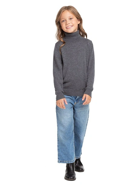 Шерстяной свитер Cash Touch для девочек, фото 2