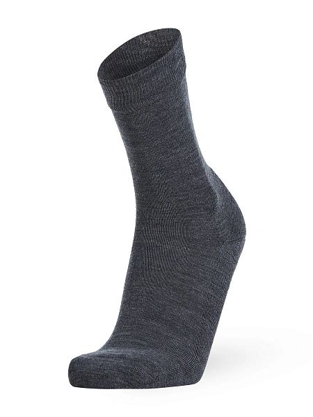 Термоноски женские серии SOFT MERINO WOOL, цвет антрацит, фото 2