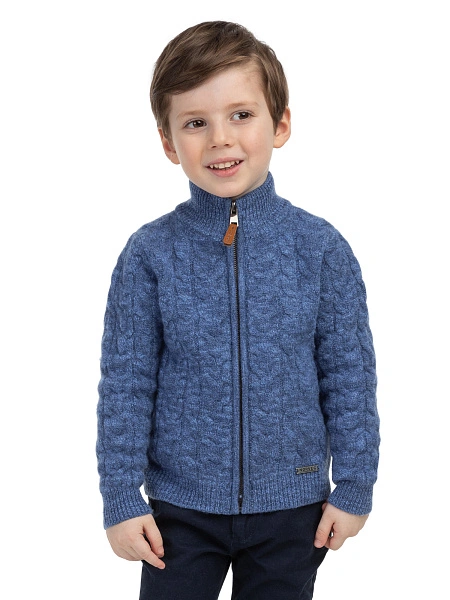 Кофта на молнии Super Fine Merino Wool, фото 1