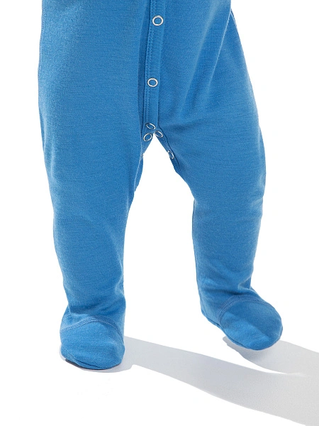 Комбинезон детский серии SOFT Woolmark, цвет голубой, фото 4