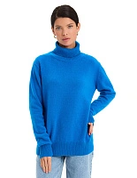 Свитер Merino Base из шерсти Лазурный