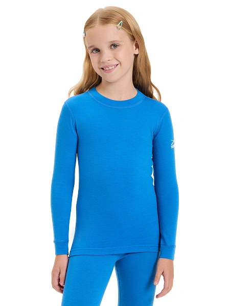 Термофутболка детская для девочек серии SOFT. Знак Woolmark, фото 1