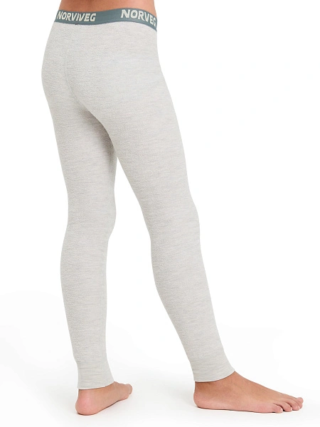 Термобелье кальсоны для мальчиков-подростков серии "-60°C", цвет жемчуг, фото 2