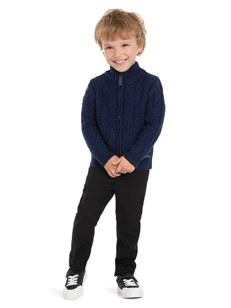 Кофта на молнии Super Fine Merino Wool, фото 5