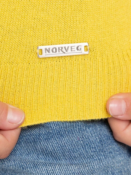 Свитер Cashmere детский с высоким воротом, фото 6