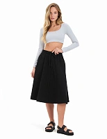 Юбка женская ORGANOMICA Cotton Черный