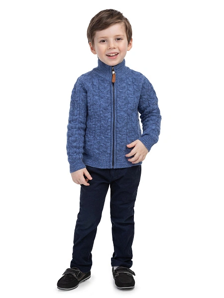 Кофта на молнии Super Fine Merino Wool, фото 2