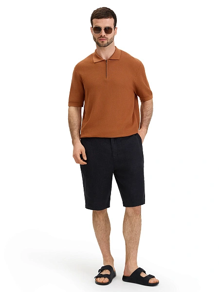 Шорты мужские casual, цвет черный, фото 6