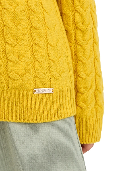 Кофта на молнии Super Fine Merino Wool для девочек, фото 4