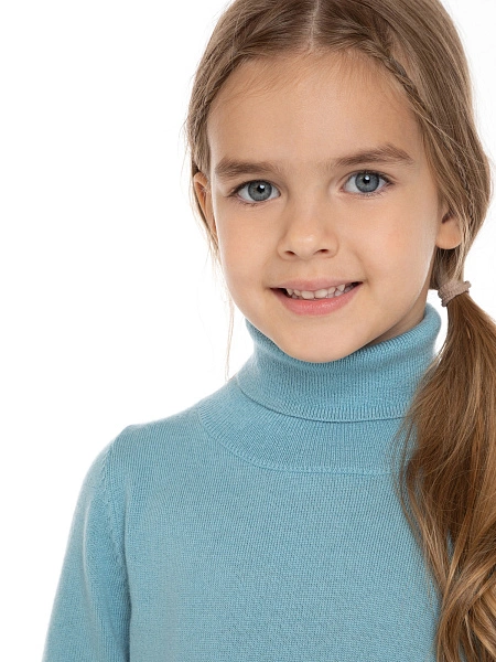 Шерстяной свитер Cash Touch для девочек, фото 2