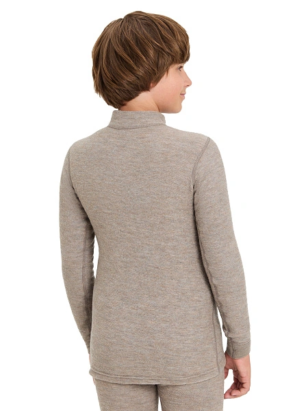 Термобелье фуфайка для мальчиков - подростков серии "-60°C", цвет бежевый, фото 2