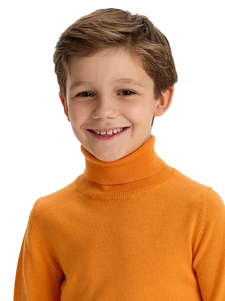 Свитер Cash Touch детский для мальчиков, цвет оранжевый, фото 3