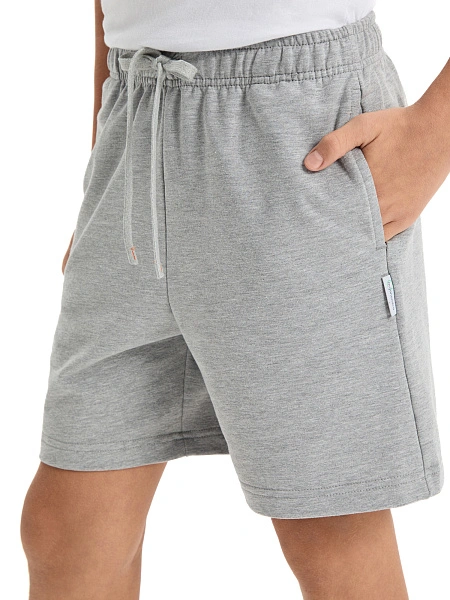 ORGANOMICA Cotton Шорты для мальчика, цвет светло-серый, фото 3