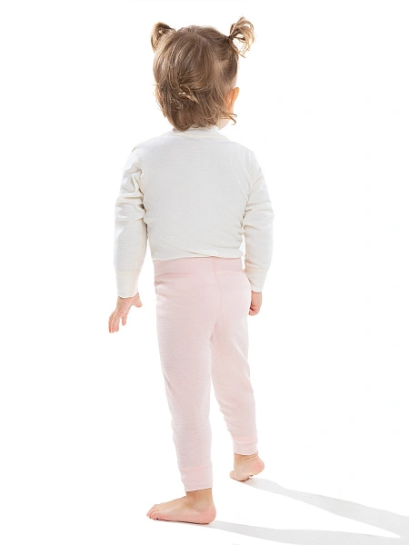 Термобелье штанишки детские SOFT. Знак Woolmark, цвет розовый, фото 3