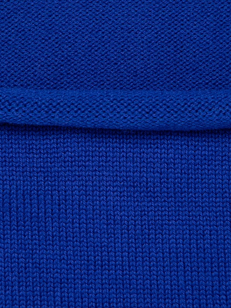 Теплый снуд из шерсти мериносов, цвет ультрамарин, фото 3