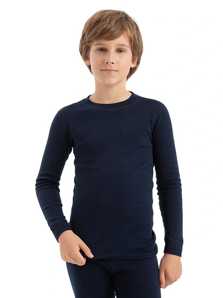 Термофутболка для мальчиков - подростков серии SOFT TEENS, цвет синий, фото 1