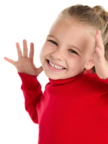 Шерстяной свитер Cash Touch для девочек, фото 4