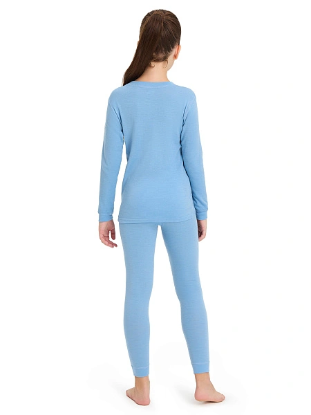 SOFT Комплект термобелья для девочек-подростков, цвет голубой пепельный, фото 3