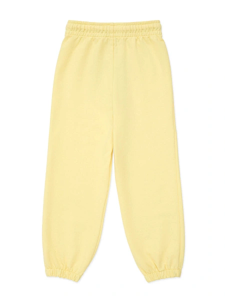 Брюки-джоггеры детские для мальчиков серии Cotton, цвет желтый, фото 3