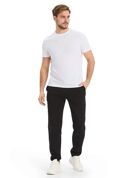 Джоггеры мужские серии Cotton, цвет черный, фото 1