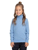 Свитер Cash Touch детский  для девочек Голубой меланж