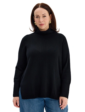 Merino Base Свитер oversize, цвет черный, фото 1