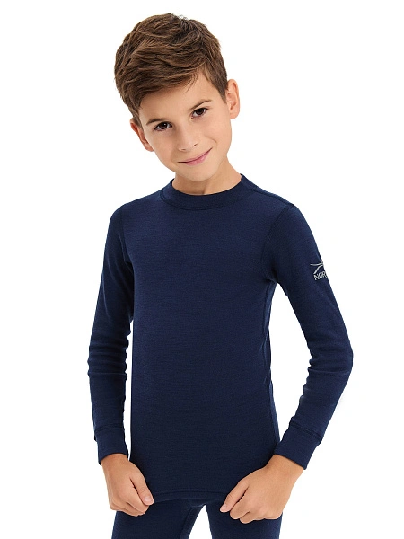 SOFT Комплект термобелья для мальчиков, цвет синий, фото 4