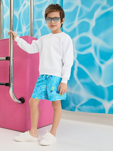 Шорты Swimwear для мальчика, цвет бирюзовый, фото 6