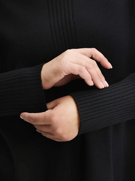 Merino Base Свитер женский, цвет черный, фото 3