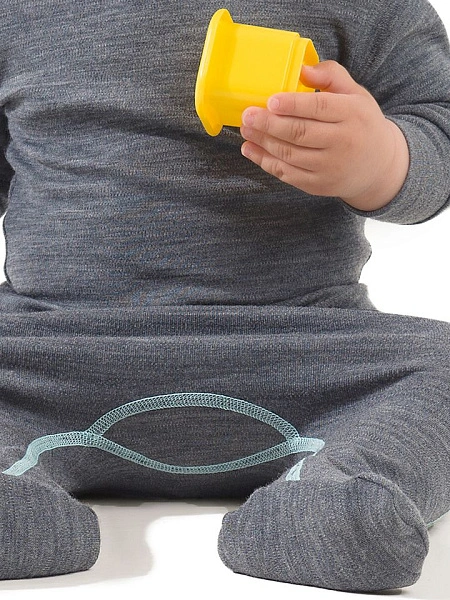 Ползунки детские серии SOFT, цвет серый, фото 2