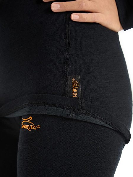 Термофутболка для девочек - подростков серии ACTIVE KIDS, цвет черный, фото 6