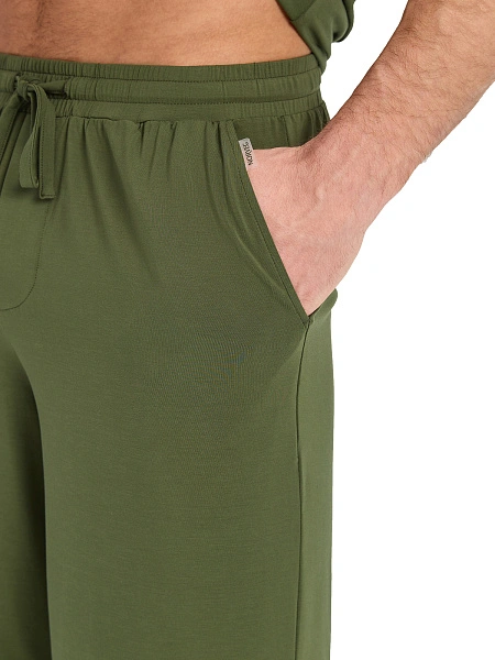 Шорты мужские серии Bamboo, цвет олива, фото 4