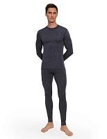 SOFT Комплект термобелья мужской Темно-серый
