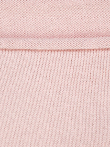 Теплый снуд из шерсти мериносов, цвет розовый, фото 3