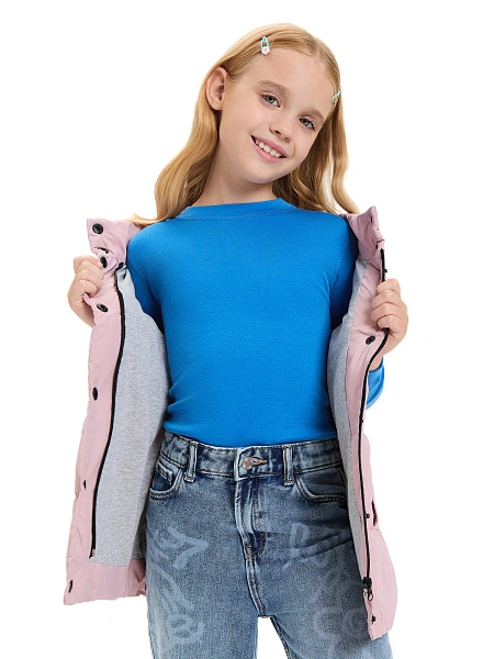 Термофутболка детская для девочек серии SOFT. Знак Woolmark, фото 5