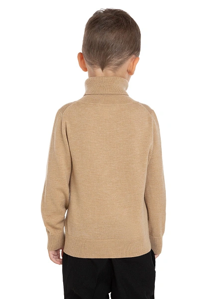 Свитер Cash Touch детский для мальчиков, цвет бежевый, фото 4