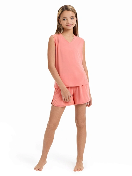 Топ для девочки-подростка Bamboo, цвет коралловый, фото 2