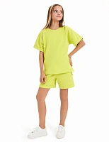 Футболка для девочки ORGANOMICA Cotton Лайм