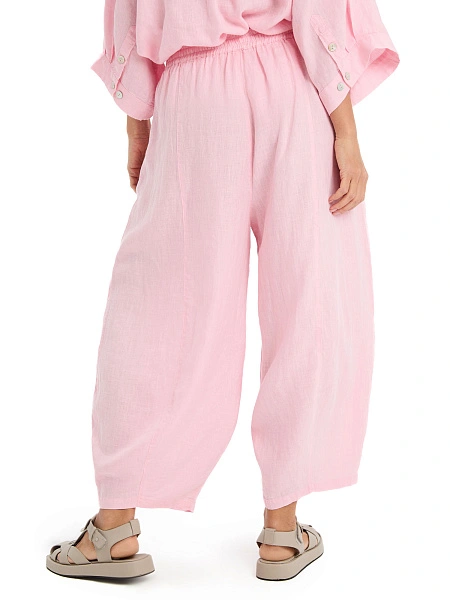 Брюки женские серии LINEN, цвет нежно-розовый, фото 4