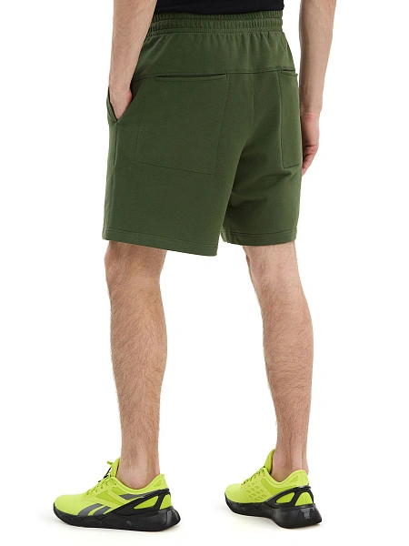 Шорты мужские укороченные Cotton, цвет олива, фото 4