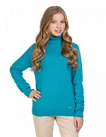 Cвитер Cashmere&Merino blend подростковый Бирюзовый