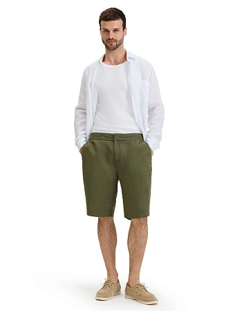 Шорты мужские casual, цвет хаки, фото 1