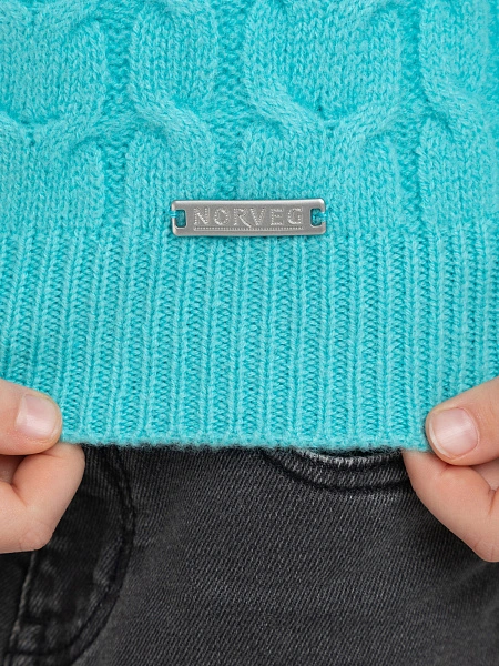 Кофта на молнии Super Fine Merino Wool для девочек, фото 6