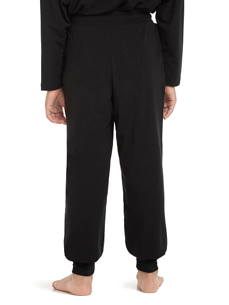 Джоггеры серии Bamboo для девочки-подростка, цвет черный, фото 3