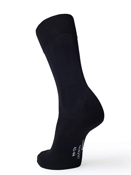 Носки женские из шерсти мериноса серии MERINO WOOL, цвет черный, фото 3