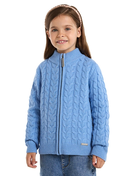 Кофта на молнии Super Fine Merino Wool для девочек, фото 1