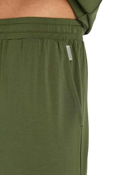 Брюки мужские серии Bamboo, цвет олива, фото 4